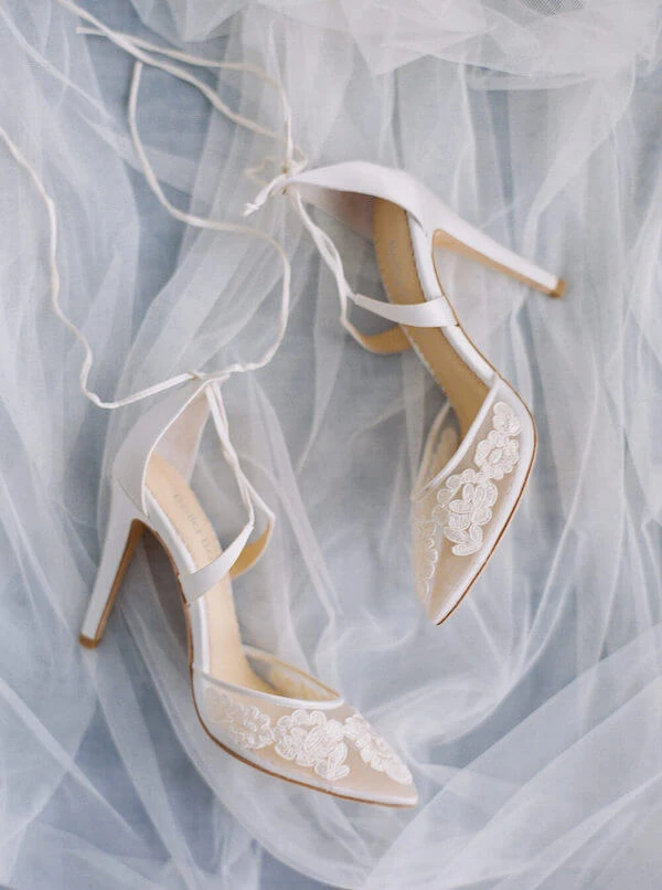 ANITA IVORY Wedding Ivory Lace High Heels 10 ANITA IVORY Wedding Ivory Lace High Heels
