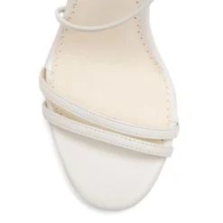 BLAKE Wedding Ivory Strappy Sandals With Heel