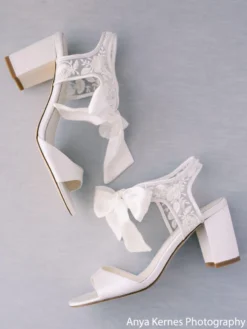 CAMILA Wedding Bridal Shoes Open Toe Block Heel Sandal 14 CAMILA Wedding Bridal Shoes Open Toe Block Heel Sandal