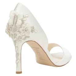 JOSEPHINE Butterfly And Flower Embellished Heel Pumps 13 JOSEPHINE Butterfly And Flower Embellished Heel Pumps
