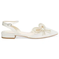 KENDRA Wedding Pearl Flat Shoes For Brides 10 KENDRA Wedding Pearl Flat Shoes For Brides