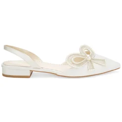 KENDRA Wedding Pearl Flat Shoes For Brides 9 KENDRA Wedding Pearl Flat Shoes For Brides