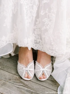 OCTAVIA Block Heel Mary Jane Shoes For Bride