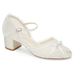 OCTAVIA Block Heel Mary Jane Shoes For Bride