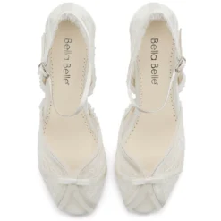 OCTAVIA Block Heel Mary Jane Shoes For Bride