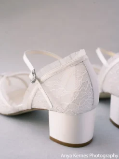 OCTAVIA Block Heel Mary Jane Shoes For Bride