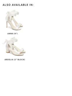 ARDELIA Wedding Open Toe Ankle Wrap Block Heels 11 ARDELIA Wedding Open Toe Ankle Wrap Block Heels