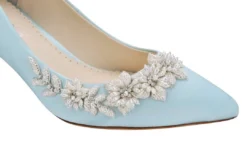 IRIS BLUE Light Blue Heels, Blue Kitten Heel Wedding Shoes 15 IRIS BLUE Light Blue Heels, Blue Kitten Heel Wedding Shoes