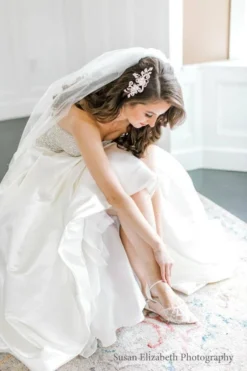 INES Wedding Art Deco Bridal Pearl Flat Shoes 15 INES Wedding Art Deco Bridal Pearl Flat Shoes