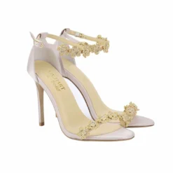 MARIEE Wedding/Evening Pink Shoes With Bows