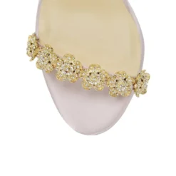 MARIEE Wedding/Evening Pink Shoes With Bows