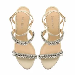 BELINDA Crystal Strap Heels, Evening Sandals Crystal Wedding Shoes 19 BELINDA Crystal Strap Heels, Evening Sandals Crystal Wedding Shoes