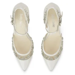 EMMA Embellished Crystals D'Orsay Wedding Shoes