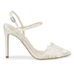 SYLVIA Lace Flower Wedding Shoes
