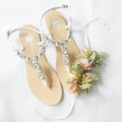HERA Ivory Pearl Wedding Shoes