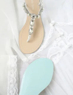 HERA Ivory Pearl Wedding Shoes