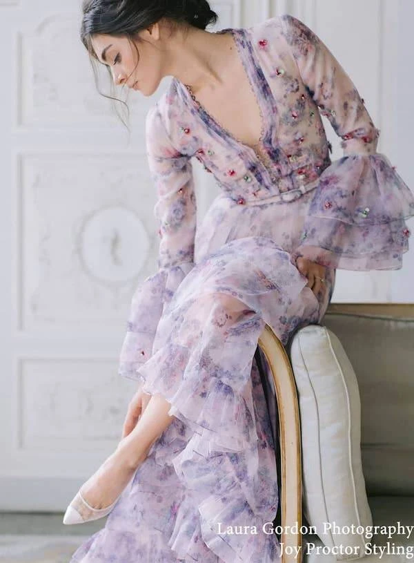 MAGGIE Polka Dot Slingback Pumps Low Heel 6 MAGGIE Polka Dot Slingback Pumps Low Heel