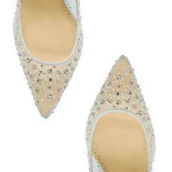 ELSA BLUE Something Blue Cinderella Wedding Heels / Blue Sequin Pumps For Evening Wear 17 ELSA BLUE Something Blue Cinderella Wedding Heels / Blue Sequin Pumps For Evening Wear